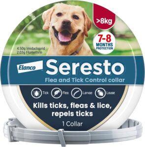 Seresto Dog Flea Collar with Tick Control, Large