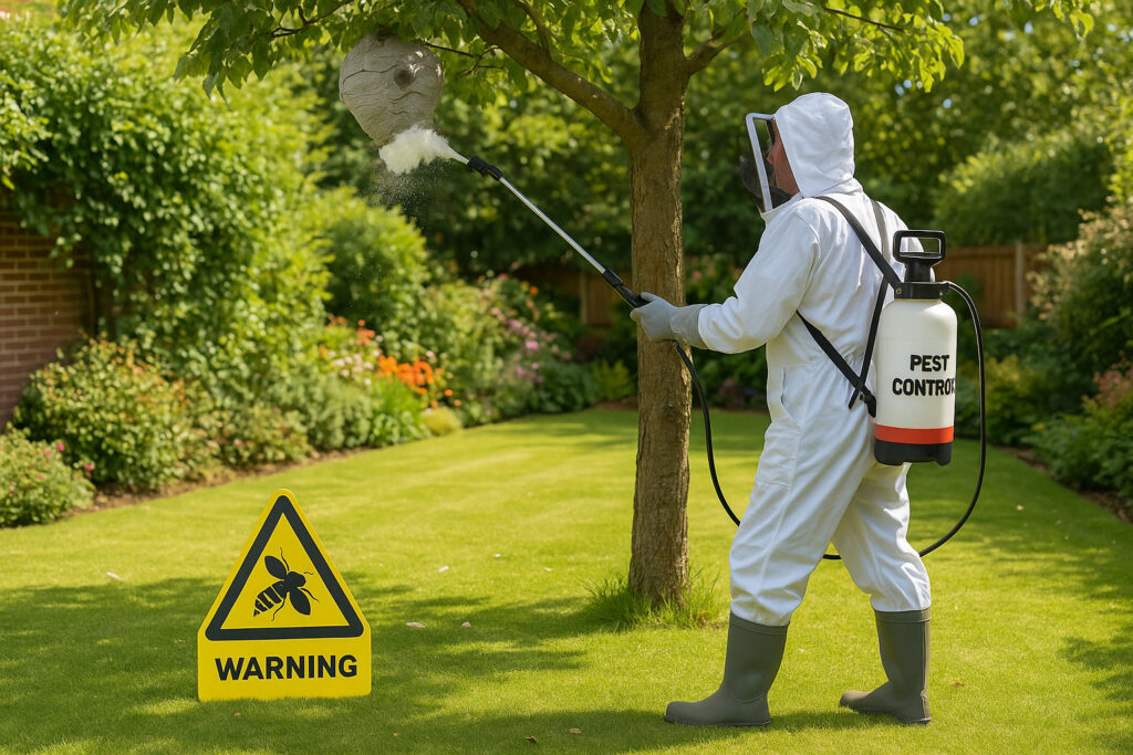 Wasp Nest Removal in Pangbourne